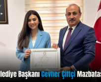 Eruh Belediye Başkanı Cevher Çiftçi Mazbatasını Aldı