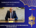 ERUH BELEDİYE BAŞKANI CEVHER ÇİFTÇİ’NİN RAMAZAN BAYRAMI MESAJI