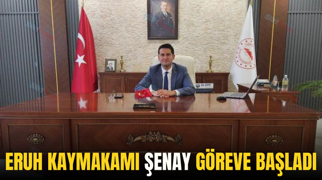 ERUH KAYMAKAMI ŞENAY GÖREVE BAŞLADI