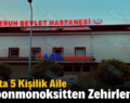 Eruh’ta 5 Kişilik Aile Karbonmonoksitten Zehirlendi