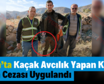 Eruh’ta Kaçak Avcılık Yapan Kişiye Para Cezası Uygulandı