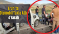 Eruh’ta Otomobil Takla Attı: 4 Yaralı