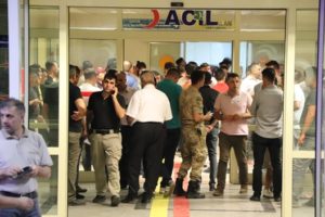 Siirt’in Eruh ilçesi Akmeşe kırsalında taciz ateşi açan PKK’lı teröristler