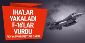 Siirt’in Eruh ilçesinde tespiti edilen terör örgütü PKK üyelerine düzenlenen