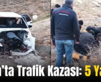 Eruh’ta Trafik Kazası: 5 Yaralı