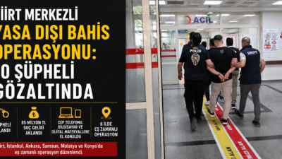 Siirt İl Emniyet Müdürlüğü Siber Suçlarla Mücadele Şube Müdürlüğü ekiplerince