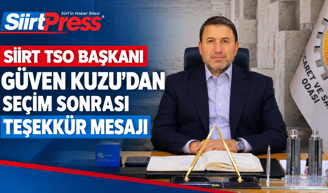 Siirt Ticaret ve Sanayi Odası’nda (STSO) 1 Ekim 2026 tarihinde