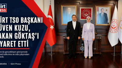 Siirt Ticaret ve Sanayi Odası (STSO) Yönetim Kurulu Başkanı Güven