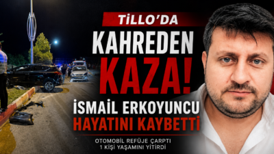 Siirt'in Tillo ilçesinde meydana gelen motosiklet kazasında ağır yaralanan 42