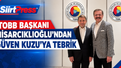 Siirt Ticaret ve Sanayi Odası (STSO) Yönetim Kurulu Başkanı Güven