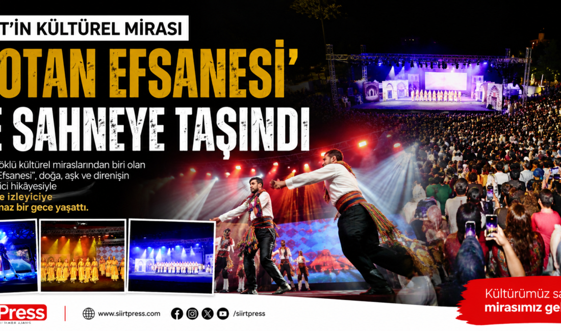 Siirt'te, Valilik himayelerinde İl Milli Eğitim Müdürlüğü koordinasyonunda ve Siirt