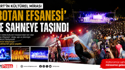 Siirt'te, Valilik himayelerinde İl Milli Eğitim Müdürlüğü koordinasyonunda ve Siirt