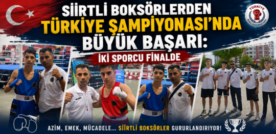 Kayseri'de düzenlenen ve 960 sporcunun katılımıyla gerçekleştirilen Türkiye Boks Şampiyonası'nda,