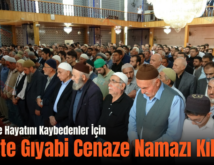 Filistin’de Hayatını Kaybedenler İçin Siirt’te Gıyabi Cenaze Namazı Kılındı