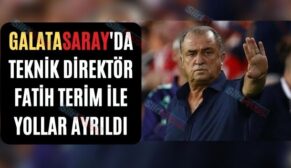 Galatasaray’da Teknik Direktör Fatih Terim İle Yollar Ayrıldı