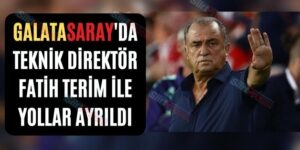 Galatasaray’da Teknik Direktör Fatih Terim İle Yollar Ayrıldı