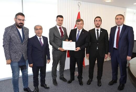 Ahmet Davutoğlu Genel Başkanlığındaki Gelecek Partisinde Siirt İl Merkez ilçe