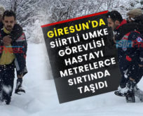 GİRESUN’DAKİ SİİRTLİ UMKE PERSONELİNİN GÖREV AŞKI!…