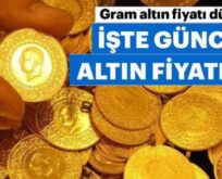 GÜNE DÜŞÜŞLE BAŞLAYAN ALTININ GRAM FİYATI BAKIN NE KADAR OLDU!