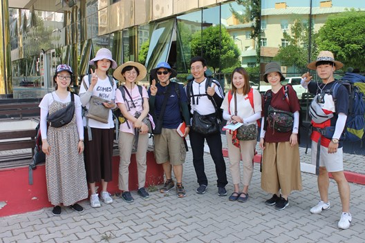 GÜNEY KORELİ TURİSTLER SİİRT’E HAYRAN KALDI