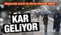 GÜNEYDOĞU’NUN YÜKSEK RAKIMLI YERLERİ İÇİN KAR UYARISI