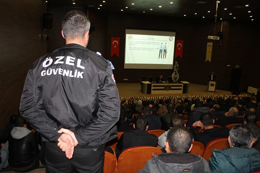 MÜFETTİŞLER SİİRT’TE, ÖZEL GÜVENLİK GÖREVLİLERİNE EĞİTİM VERDİ