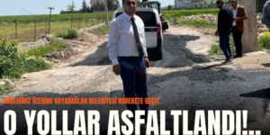 HABERİMİZ ÜZERİNE KAYABAĞLAR BELEDİYESİ HAREKETE GEÇTİ..O YOLLAR ASFALTLANDI!..