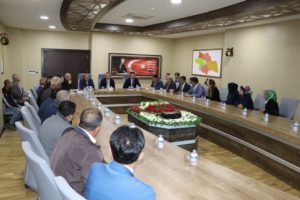 Siirt Valisi Ali Fuat Atik, Valilik Toplantı Salonunda gerçekleştirilen halk