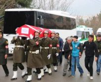 HATAY’DA VEFAT EDEN ASKER İÇİN MEMLEKETİ SİİRT’TE TÖREN DÜZENLENDİ