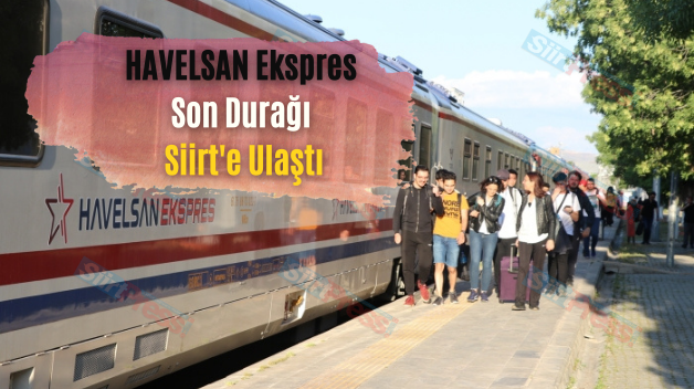 HAVELSAN Ekspres Son Durağı Siirt’e Ulaştı