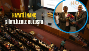 Hayati İnanç Siirtlilerle Buluştu