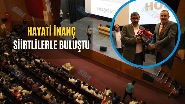 Hayati İnanç Siirtlilerle Buluştu