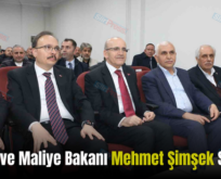 Hazine ve Maliye Bakanı Mehmet Şimşek Siirt’te!.