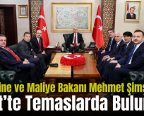 Hazine ve Maliye Bakanı Mehmet Şimşek Siirt’te Temaslarda Bulundu