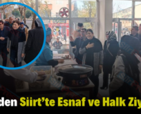 HDP’den Siirt’te Esnaf ve Halk Ziyareti