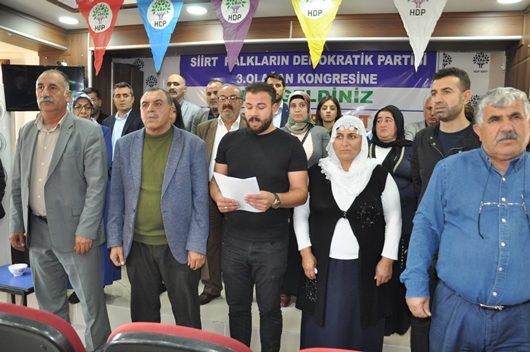 Halkların Demokratik Partisi (HDP) Siirt İl Örgütü 1 Kasım Dünya Kobanê