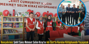 Hemşehrimiz Şehit Savcı Mehmet Selim Kiraz’ın Adı Siirt’te Kurulan Kütüphanede Yaşayacak