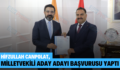 HİFZULLAH CANPOLAT, MİLLETVEKİLİ ADAY ADAYI BAŞVURUSU YAPTI