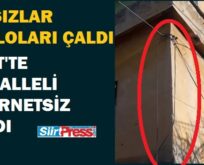 Siirt’te Kablo Çalan Hırsızlar İnternet Kesintisine Neden Oldu