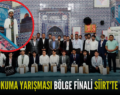 HUTBE OKUMA YARIŞMASI BÖLGE FİNALİ SİİRT’TE YAPILDI