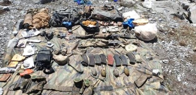 İçişleri Bakanlığı, Siirt’in Eruh ilçesinde devam eden hava destekli operasyonda,