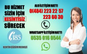 Vatandaşların dert, istek ve problemlerini çözmek ve iletişimde yüksek memnuniyeti