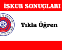 İŞ-KUR SİİRT SONUÇLARI TIKLA ÖĞREN…