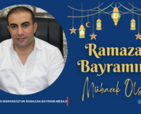 İŞ İNSANI SİNAN MARANGOZ’UN RAMAZAN BAYRAMI MESAJI