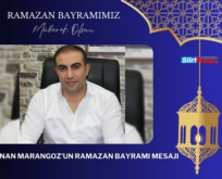 İŞ İNSANI SİNAN MARANGOZ’UN RAMAZAN BAYRAMI MESAJI