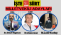 İŞTE CHP SİİRT MİLLETVEKİLİ ADAYLARI