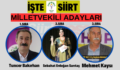 İŞTE YEŞİL SOL PARTİSİ SİİRT MİLLETVEKİLİ ADAYLARI