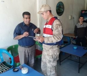 Siirt İl Jandarma Alay Komutanlığı tarafından “Türkiye Güven Huzur” uygulaması