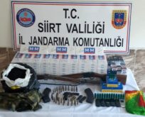 JANDARMA OPERASYONUNDA KAÇAKÇININ EVİNDEN BAKIN NE ÇIKTI