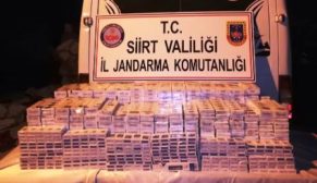 JANDARMA SİİRT’TE KAÇAKÇILIĞA AMAN VERMİYOR